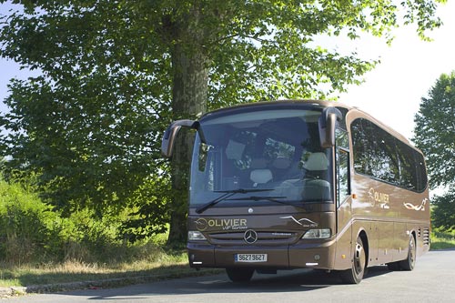 Mercedes-Benz Tourino VIP coach rental in Bordeaux in France