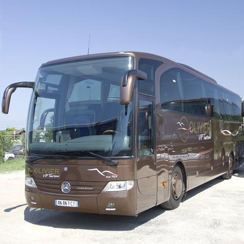 Mercedes-Benz Travego VIP coach rental in Bordeaux in France