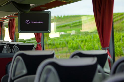 Mercedes-Benz Tourismo VIP coach rental in Bordeaux in France