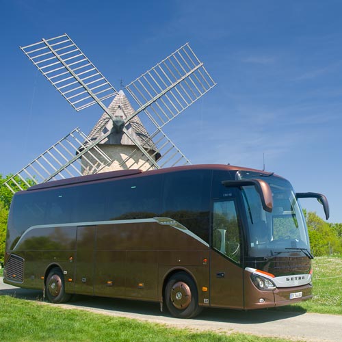 Premium coach hire Bordeaux - France